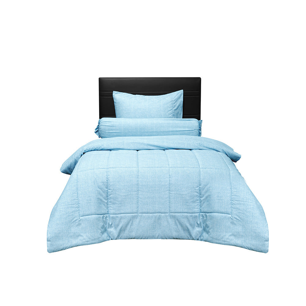 ชุดผ้าปูที่นอน 3.5 ฟุต (ชุด 4 ชิ้น) PICASSO CLASSIC สี BLUE