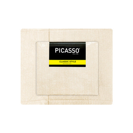 ชุดผ้าปูที่นอน 5 ฟุต (ชุด 6 ชิ้น) PICASSO CLASSIC สี BROWN_4