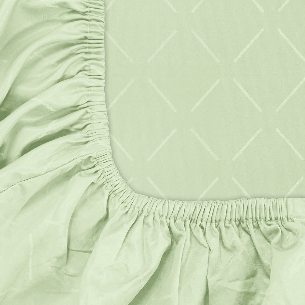 ชุดผ้าปูที่นอน 6 ฟุต (ชุด 6 ชิ้น) PICASSO TENCEL สี GREEN