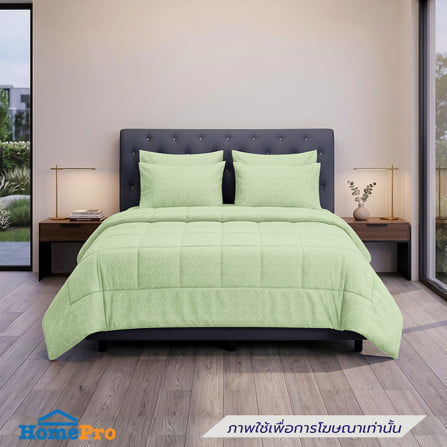 ชุดผ้าปูที่นอน 6 ฟุต (ชุด 6 ชิ้น) PICASSO TENCEL สี GREEN_0