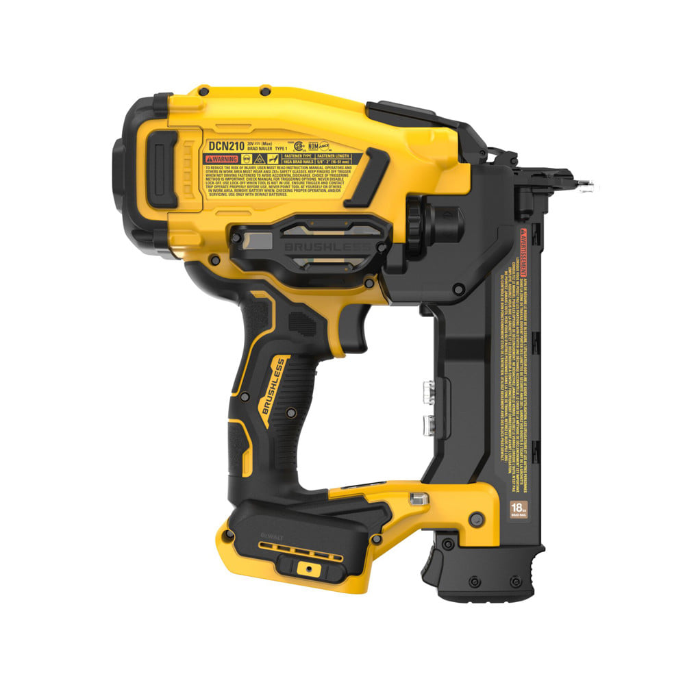 เครื่องยิงตะปูไร้สาย DEWALT DCN210B 18 โวลต์ (สูงสุด 20 โวลต์)