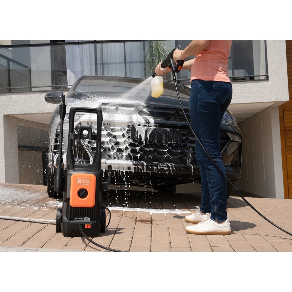 เครื่องฉีดน้ำแรงดันสูง BLACK&DECKER BEPW1520LTH-B1 105 บาร์ 1200 วัตต์