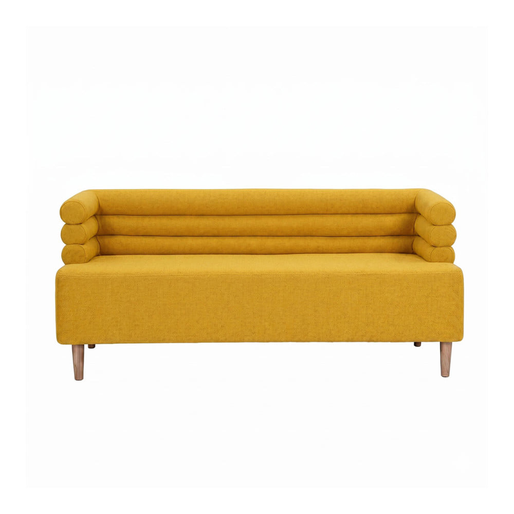 โซฟา 3 ที่นั่ง KONCEPT CLICKR 19252456 สีเหลือง
