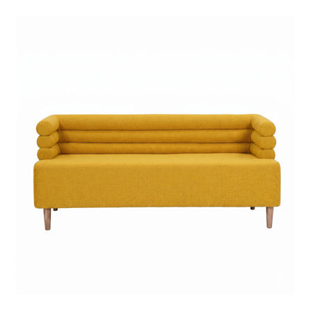 โซฟา 3 ที่นั่ง KONCEPT CLICKR 19252456 สีเหลือง_0