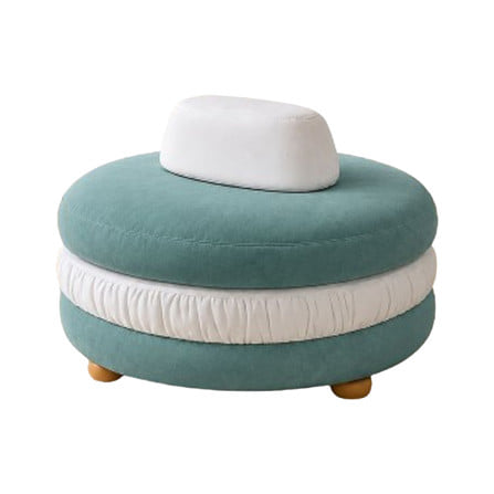 สตูล KONCEPT MACARON 19256929 สีครีม/เขียว_0