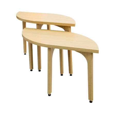 โต๊ะกลาง KONCEPT LEAF 19250159 40 ซม. สีโมนาโก โอ๊ค_1