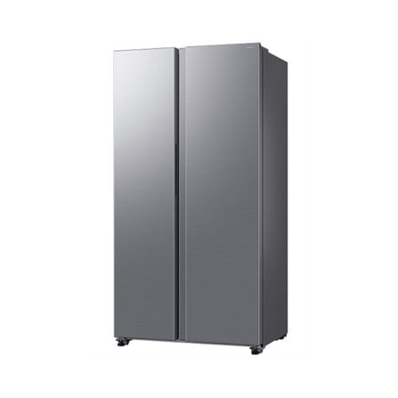 ตู้เย็น SIDE BY SIDE SAMSUNG RS40H53X2TST 18.7 คิว สีเงิน_1