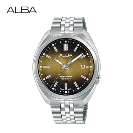 นาฬิกาข้อมือผู้ชาย ALBA SPORTIVE  QUARTZ AS9W35X 40.95 มม. สีทอง_0