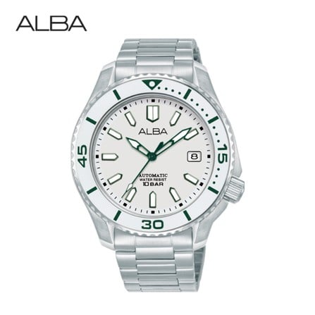 นาฬิกาข้อมือผู้ชาย ALBA SPORTIVE AU4093X 42.5 มม. สีขาว_0