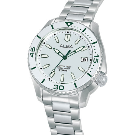 นาฬิกาข้อมือผู้ชาย ALBA SPORTIVE AU4093X 42.5 มม. สีขาว_1