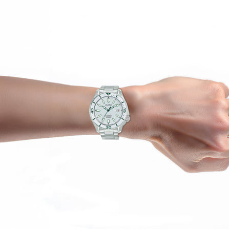 นาฬิกาข้อมือผู้ชาย ALBA SPORTIVE AU4093X 42.5 มม. สีขาว_4