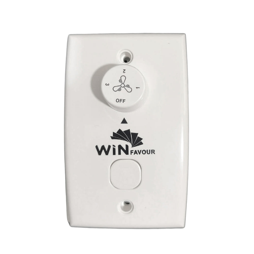 พัดลมไม่มีโคมไฟ WINFAVOUR G11 52 นิ้ว สีขาว