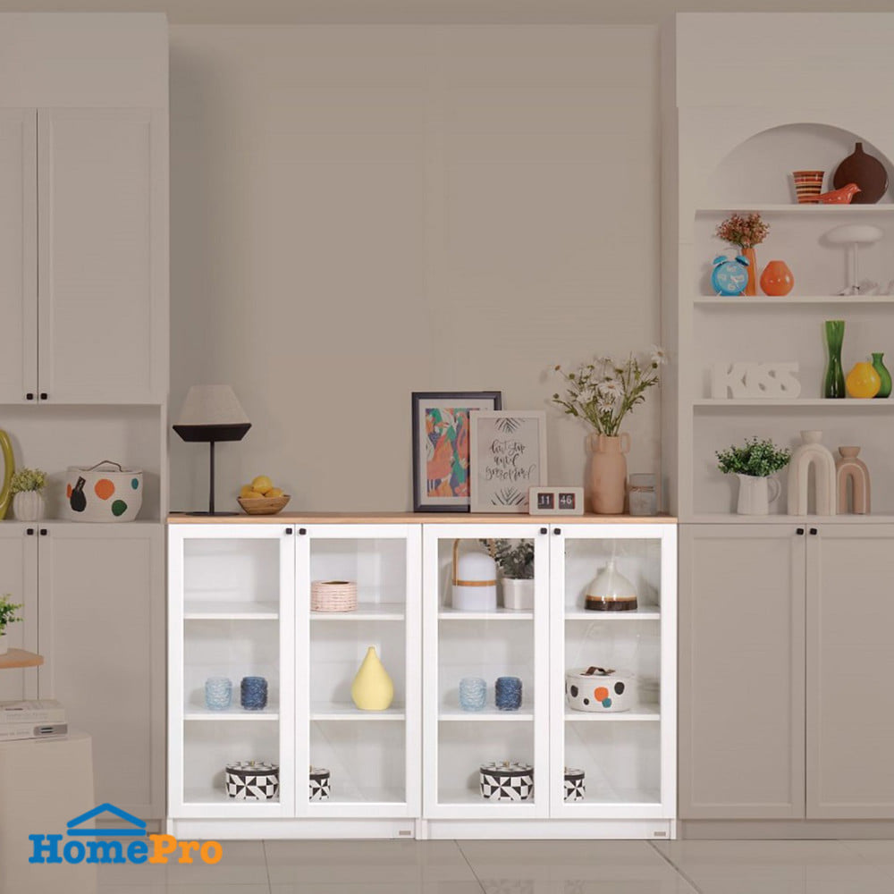 ตู้เตี้ย SB FURNITURE TRIXX 59064523 160 ซม. สีขาว