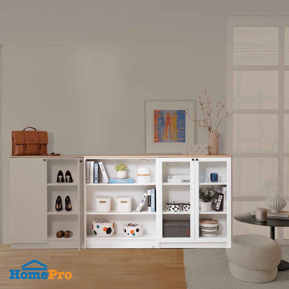 ตู้เตี้ย SB FURNITURE TRIXX 59064526 160 ซม. สีขาว