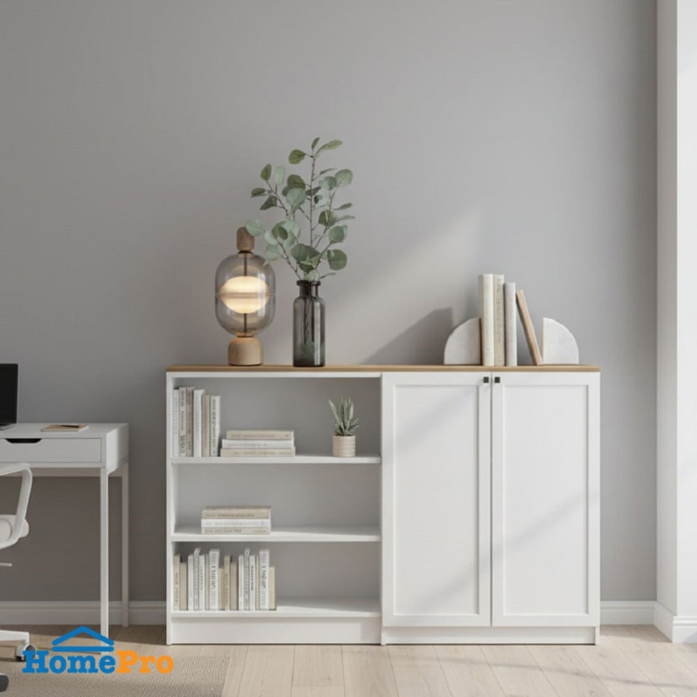 ตู้เตี้ย SB FURNITURE TRIXX 59064525 160 ซม. สีขาว