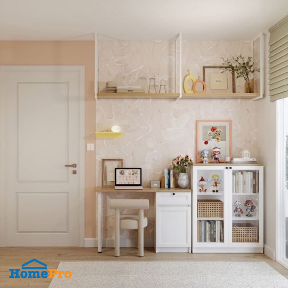โต๊ะทำงาน SB FURNITURE TRIXX 19256842 110 ซม. สี WHITE