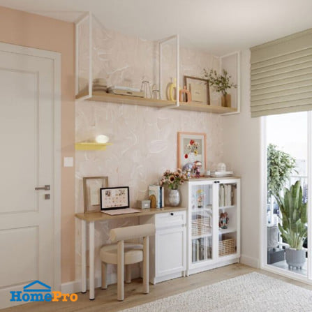 โต๊ะทำงาน SB FURNITURE TRIXX 19256842 110 ซม. สี WHITE_4
