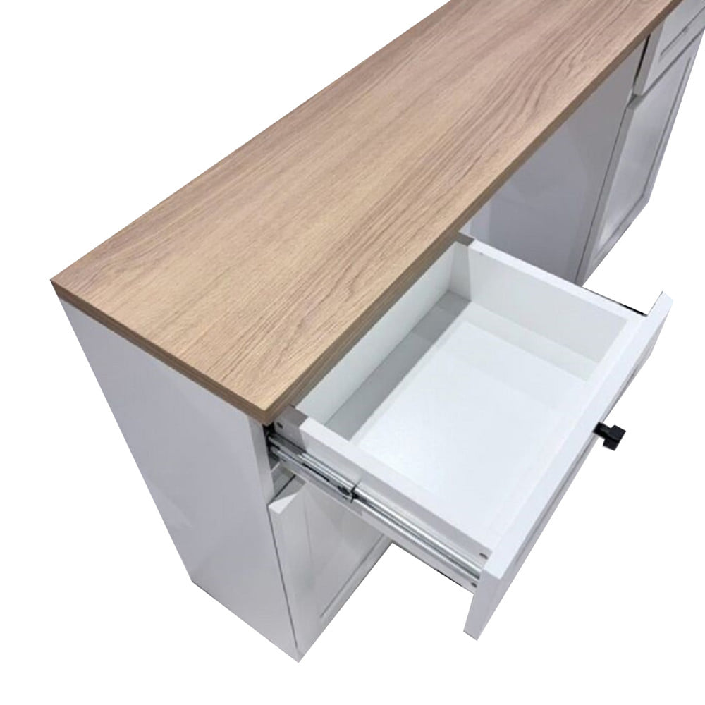 โต๊ะทำงาน SB FURNITURE TRIXX 19256843 140 ซม. สี WHITE