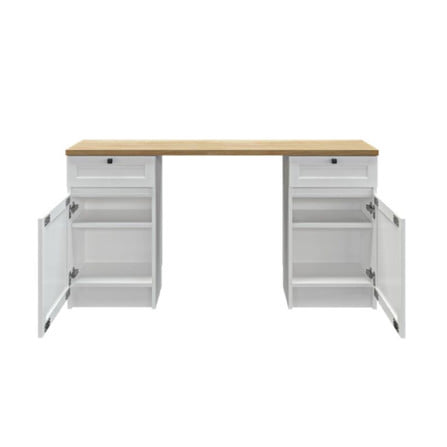 โต๊ะทำงาน SB FURNITURE TRIXX 19256843 140 ซม. สี WHITE_2
