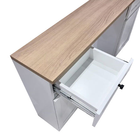 โต๊ะทำงาน SB FURNITURE TRIXX 19256843 140 ซม. สี WHITE_3