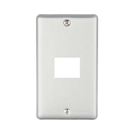 WALL PLATE PANASONIC WN 7501-M8 1 GANG SILVER_0