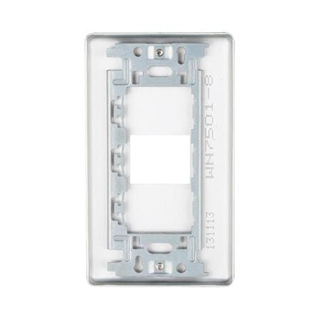 WALL PLATE PANASONIC WN 7501-M8 1 GANG SILVER_1