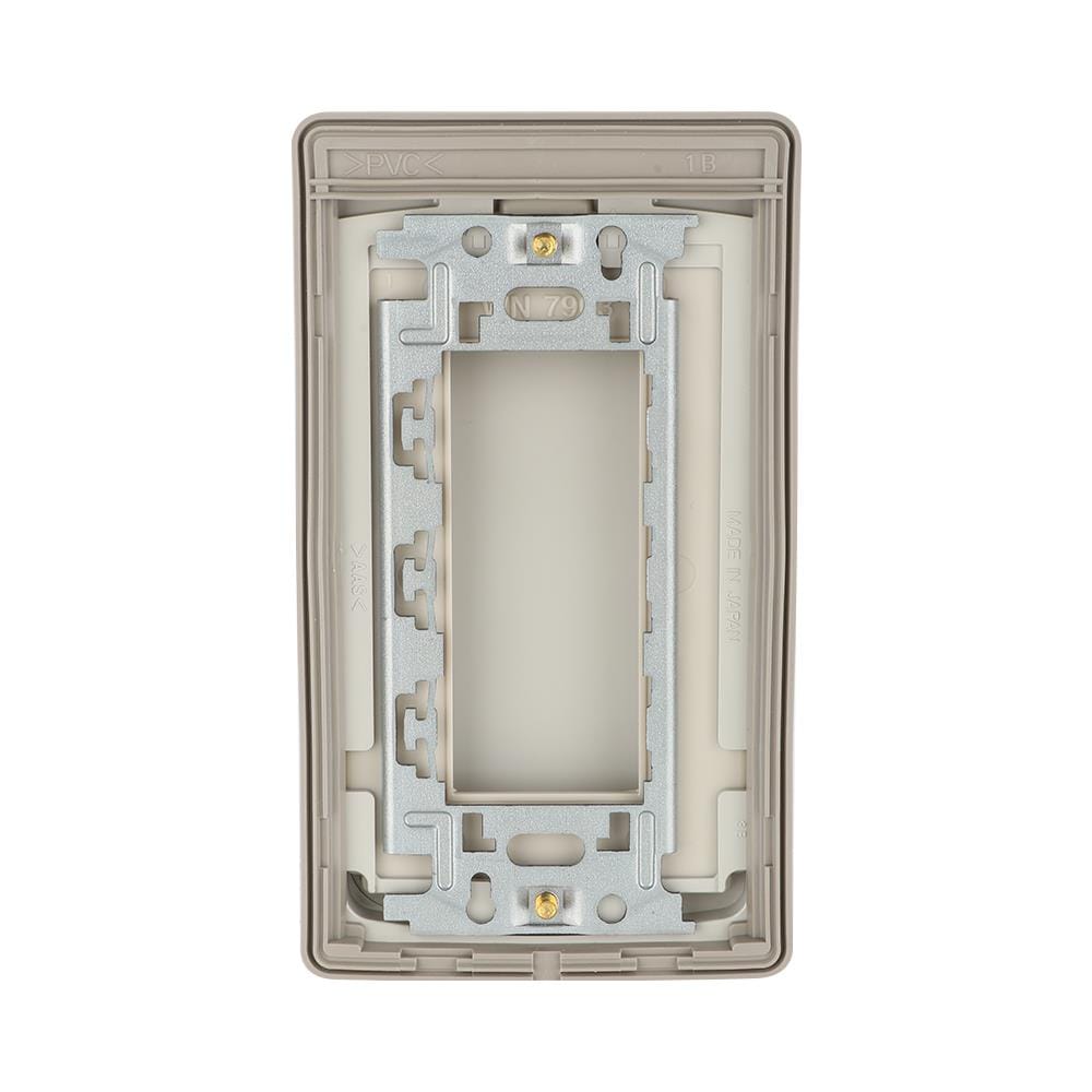 WATERPROOF WALL PLATE PANASONIC WN 7903-8 3-GANG GREY