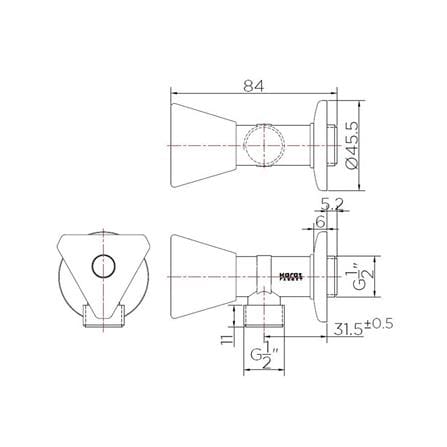 STOP VALVE KARAT EB71-50 1-WAY_1