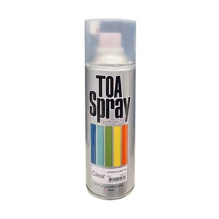 สีสเปรย์แลคเกอร์ TOA 30 Clear Lacquer 400 ซีซี_0