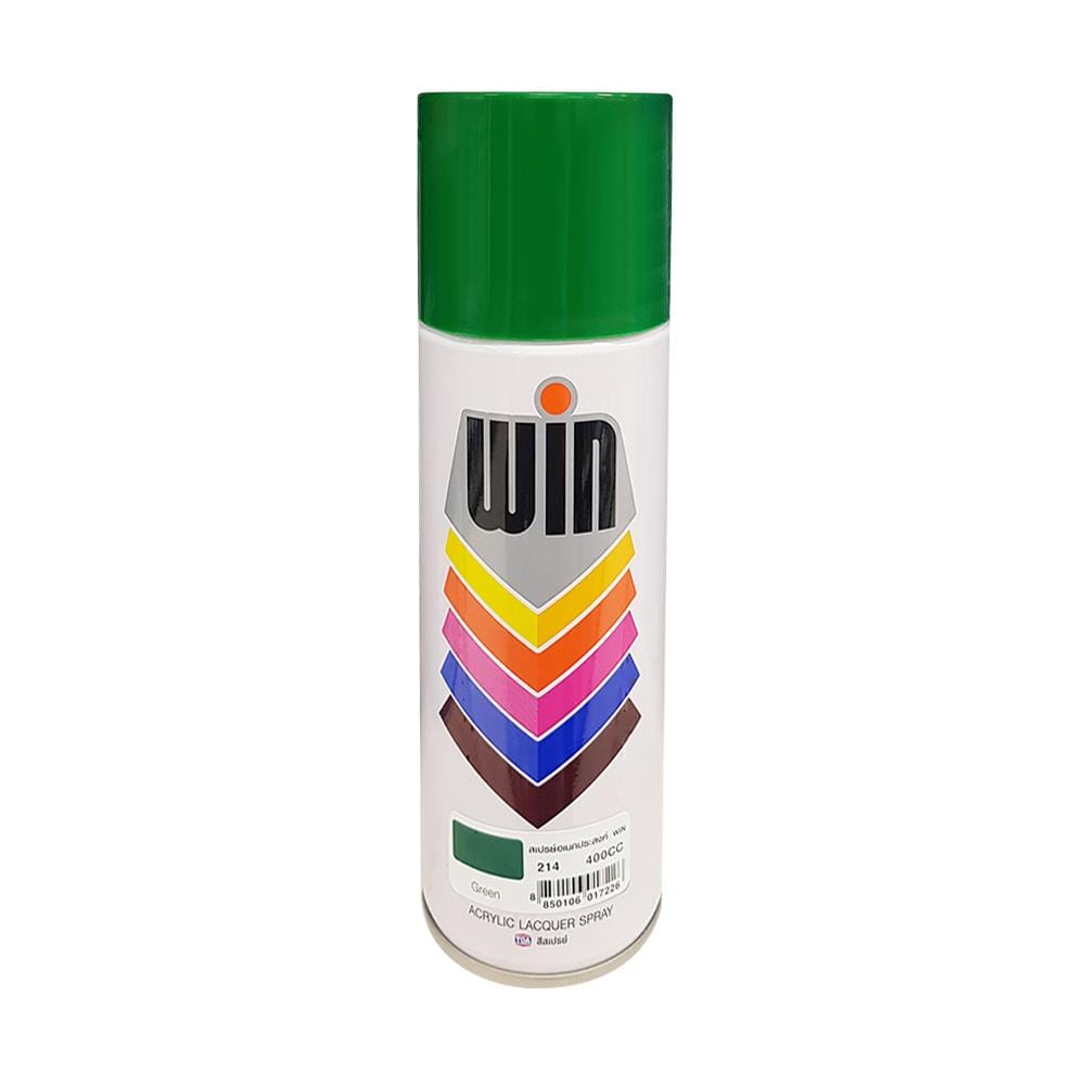 สีสเปรย์ WIN 214 GREEN 400 ซีซี
