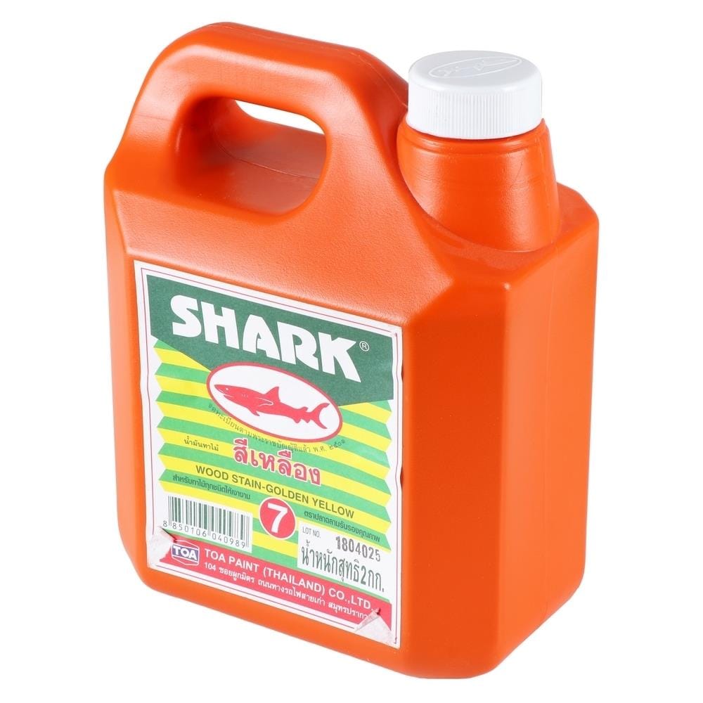 เชลแล็กทาไม้ TOA SHARKS SHELLAC เบอร์ 7 1 แกลลอน