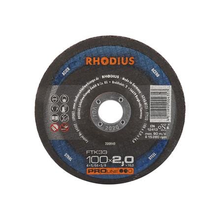 แผ่นตัดเหล็ก แบบนูน RHODIUS 4 นิ้ว_0