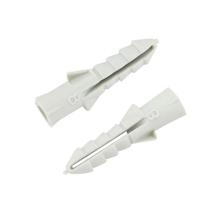 PLASTIC ANCHOR FITT #8 25EA_0