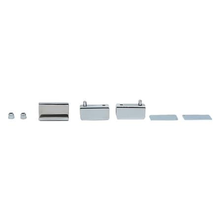 GLASS DOOR HINGE WITH HANDLE FITT GH-2040 CHROME_1