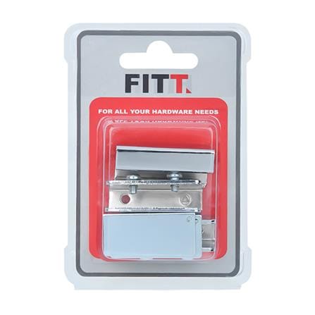 GLASS DOOR HINGE WITH HANDLE FITT GH-2040 CHROME_2