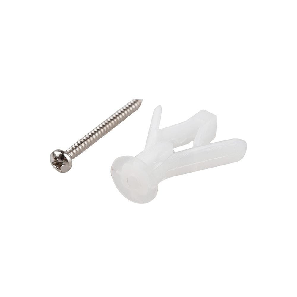 PLASTIC DRYWALL ANCHORS WITH SCREWS FITT