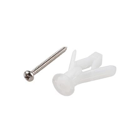 PLASTIC DRYWALL ANCHORS WITH SCREWS FITT_0