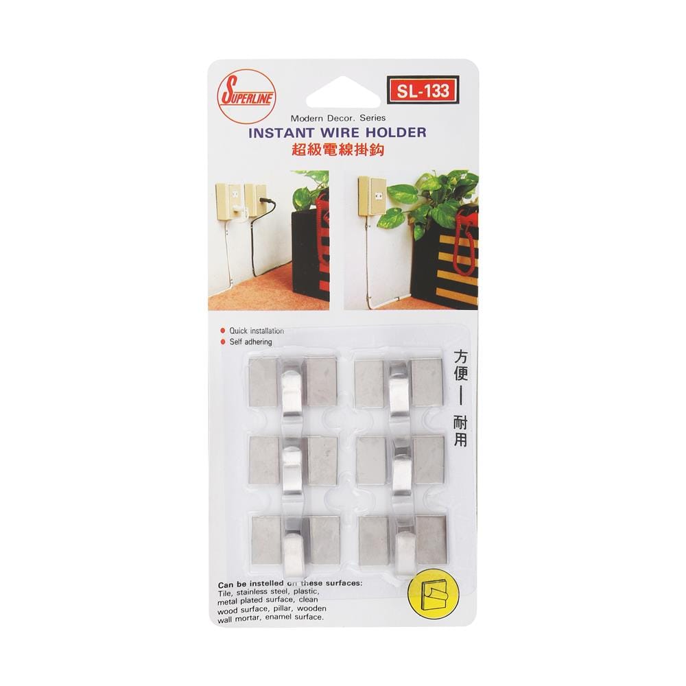 STAINLESS STEEL HOOK SUPERLINE SL133 (6PCS/PACK)