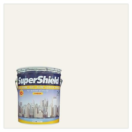 WATER-BASED EXTERIOR PAINT TOA SUPERSHIELD WHITE #100 SEMI-GLOSS 5GAL_0