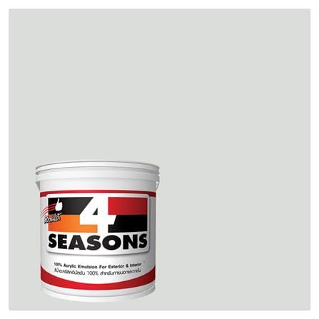 สีน้ำทาภายนอก TOA 4 SEASONS สีเทา #A5006 ด้าน 1 แกลลอน_0