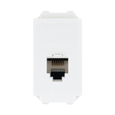 TELEPHONE SOCKET PANASONIC 6P/6C WEG2166 WHITTELEPHONE SOCKET PANASONIC 6P/6C WEG2166 WHIT...