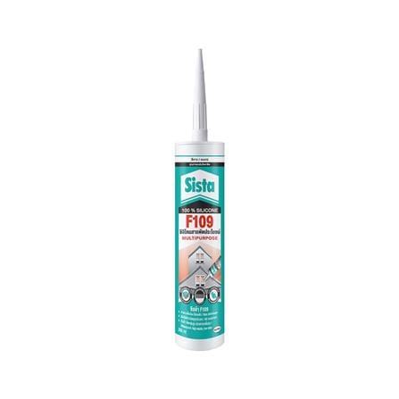 ซิลิโคนอเนกประสงค์ SISTA F109 300 มล. สีขาว