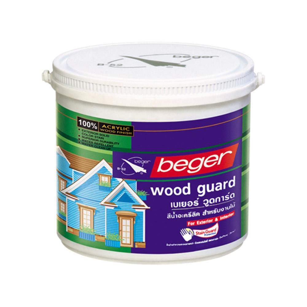 สีน้ำทาไม้ BEGER WOODGUARD 9183 1 แกลลอน