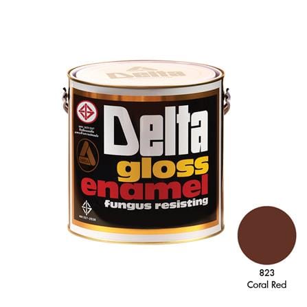 GLOSS ENAMEL PAINT DELTA 823 1GAL