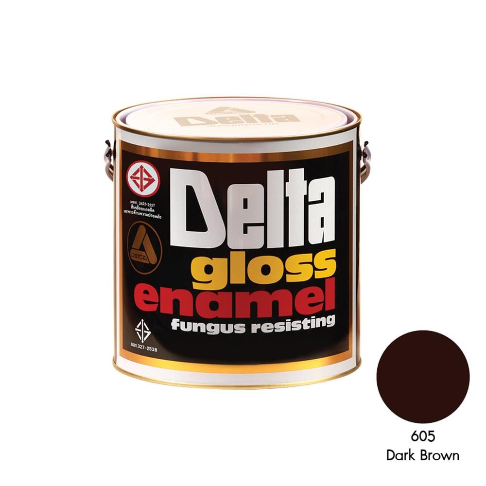 GLOSS ENAMEL PAINT DELTA 605 1GAL