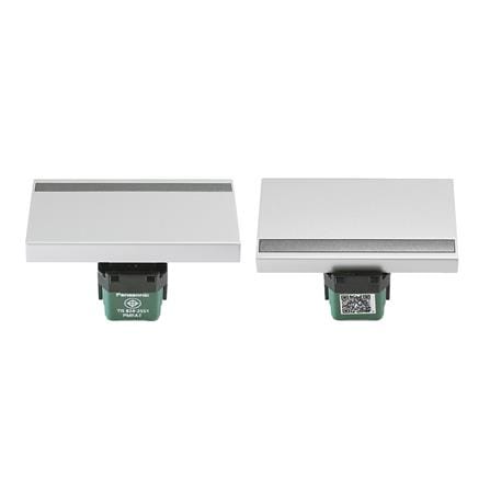 สวิตช์ 2 ทาง 3 ช่อง PANASONIC WEG5512 MW สีเงิน_3