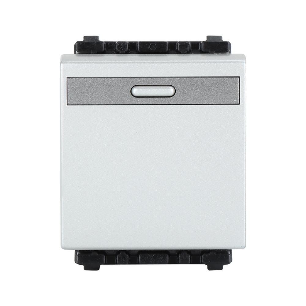 สวิตช์ 1 ทาง 1.5 ช่อง PANASONIC WEG5521 MW สีเงิน