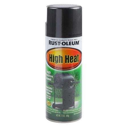 สีสเปรย์ทนความร้อน RUST-OLEUM ดำ 12 ออนซ์