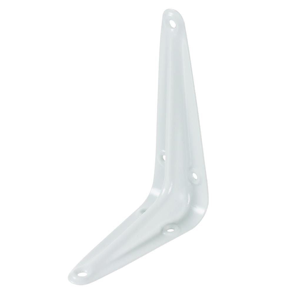 แขนรับชั้นเหล็ก HAFELE 90 องศา 7.5x10 ซม. สีขาว