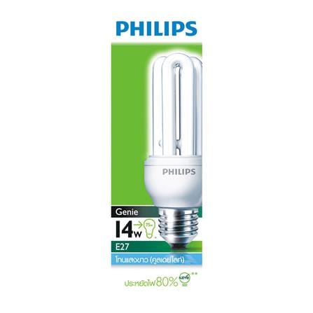 COMPACT FLUORESCENT LAMP PHILIPS GENIE 14W COOL DAYLIGHT_1